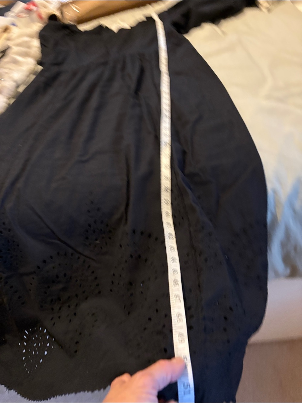 The Great Black Eyelet Maxi Dress - Picture 9 of 9